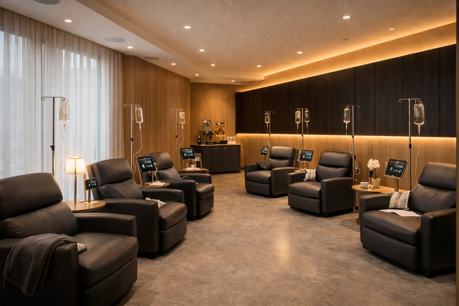 IV therapy lounge