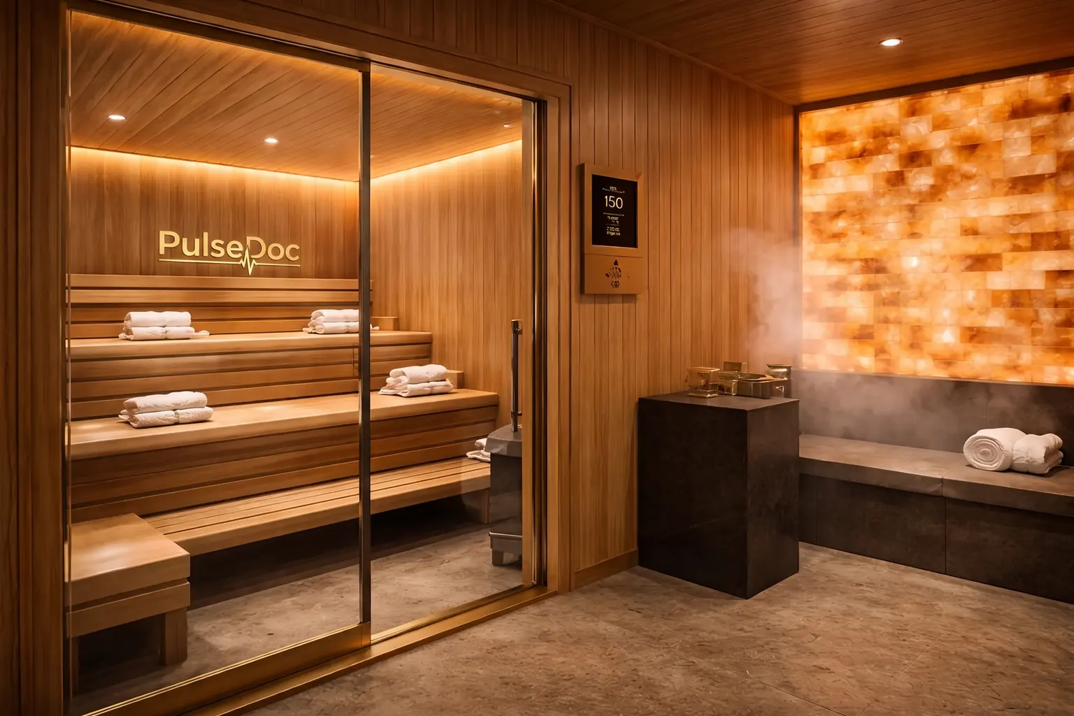 Thermal spa & steam sauna